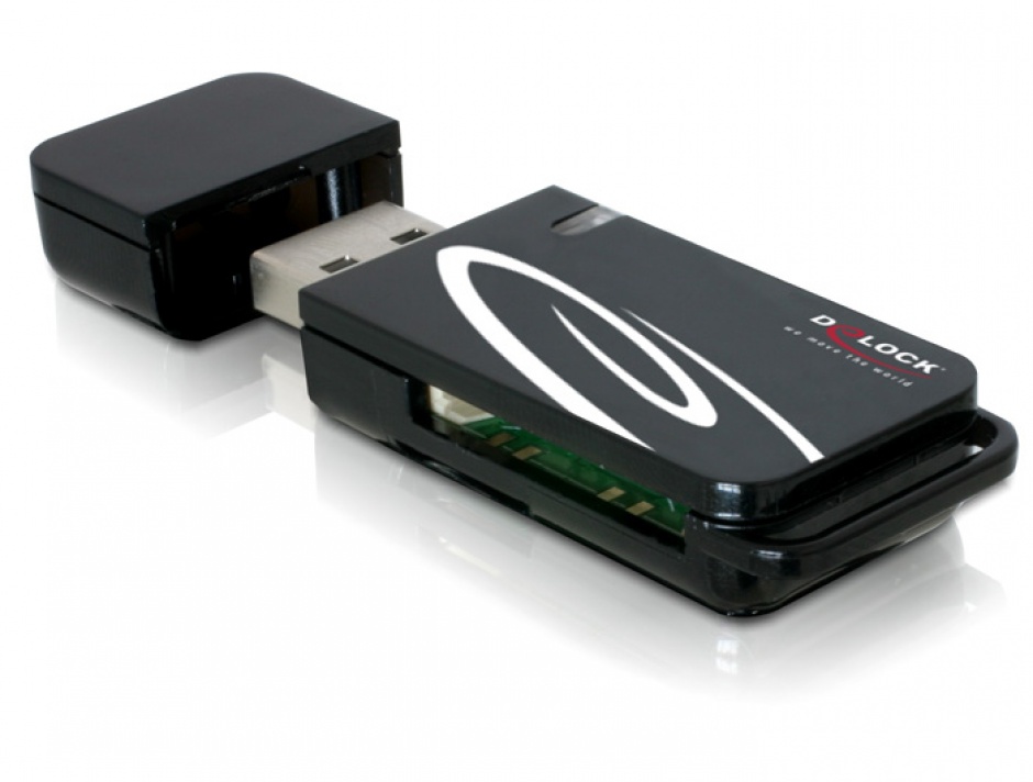 Imagine Cititor de carduri USB 2.0 20 in 1, Delock 91667