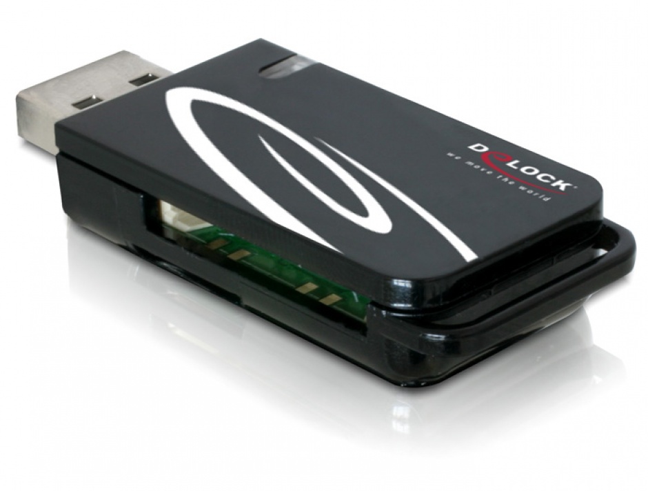 Imagine Cititor de carduri USB 2.0 20 in 1, Delock 91667