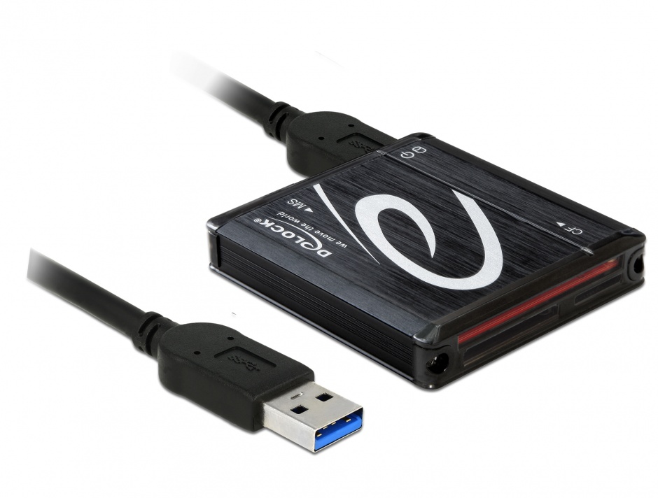 Imagine Cititor de carduri USB 3.0 All in one, Delock 91704
