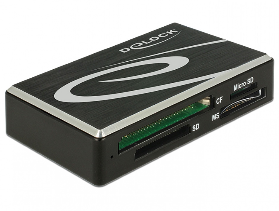 Imagine Cititor de carduri USB 3.0 All in 1, Delock 91710