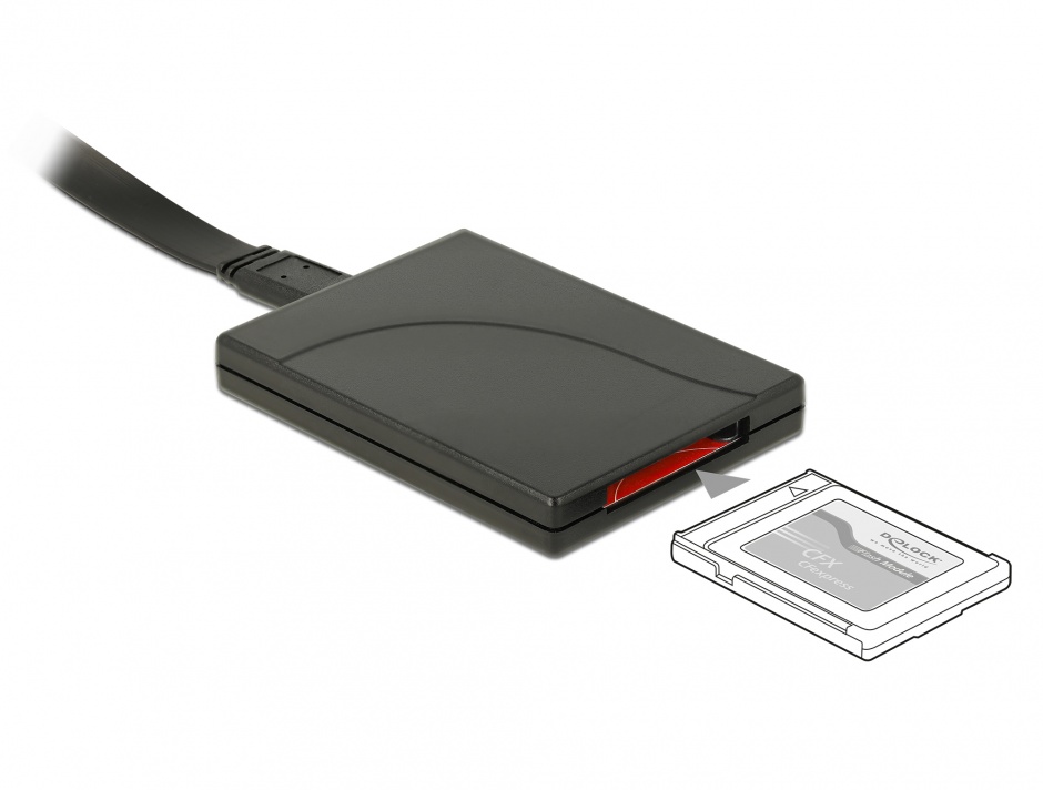 Imagine Cititor de carduri USB-C 3.1 la CFexpress, Delock 91749