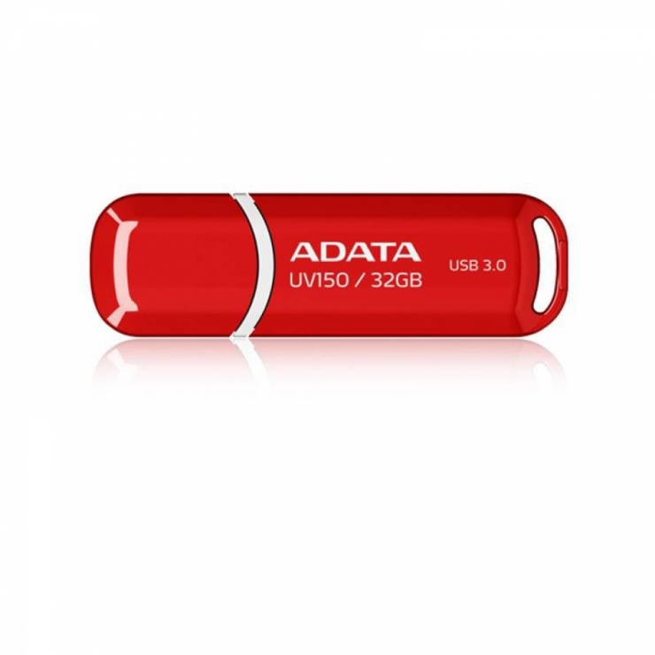 Imagine Stick USB 3.1 cu capac 32GB UV150 Rosu, ADATA AUV150-32G-RRD