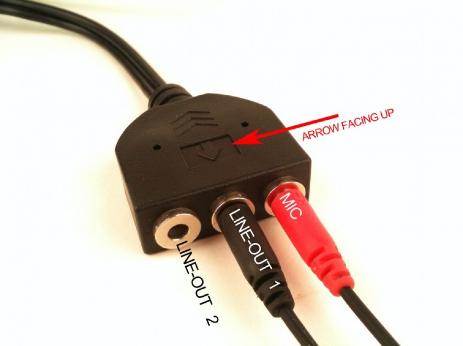 Imagine Cablu audio 2 x jack stereo 3.5mm la 3 x jack stereo 3.5mm T-M 1m, CC-MIC-1