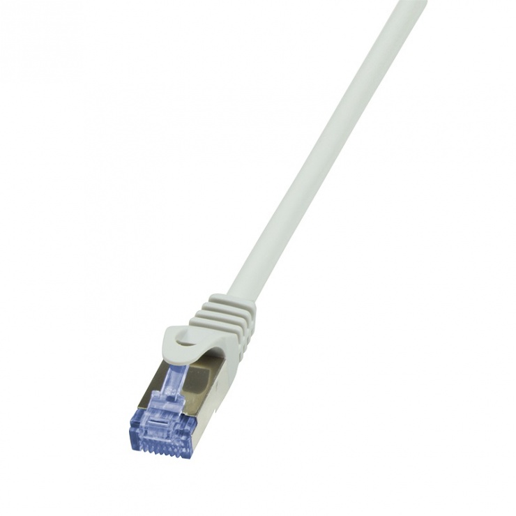 Imagine Cablu de retea RJ45 SFTP cat7 LSOH 3m Gri, Logilink CQ4062S