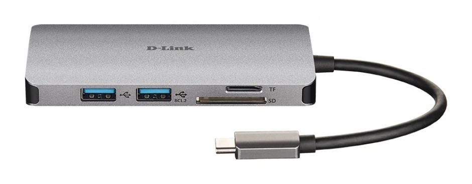 Imagine Docking station USB-C la HDMI 4K, 2 x USB-A, 1 x Quick Charge (BC 1.2), 1 x USB-C (Thunderbolt 3), D-LINK DUB-M610