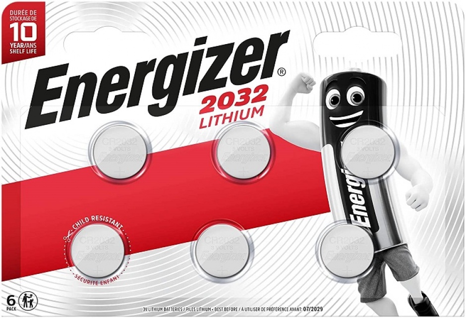 Imagine Set 6 buc baterie litiu CR2032, ENERGIZER