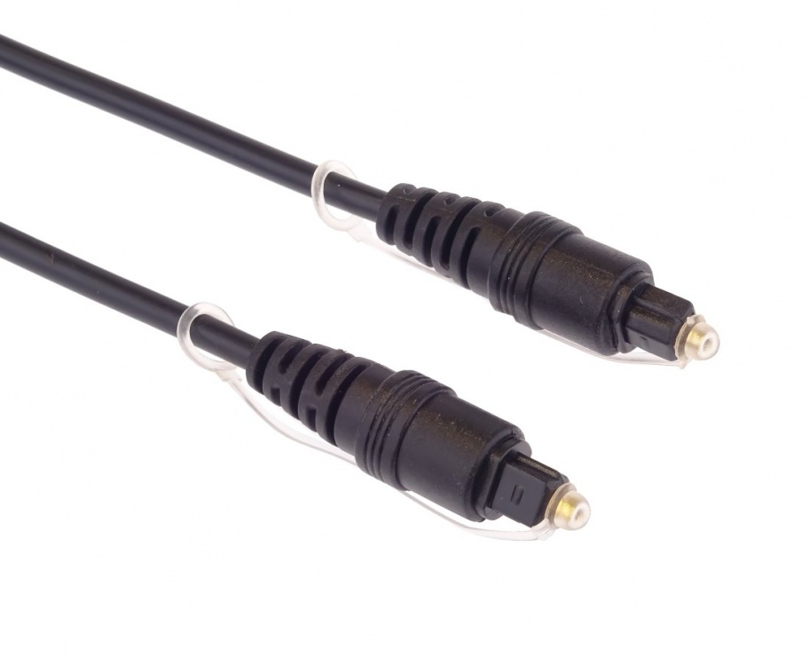 Imagine Cablu audio optic Toslink 10m Negru, kjtos10