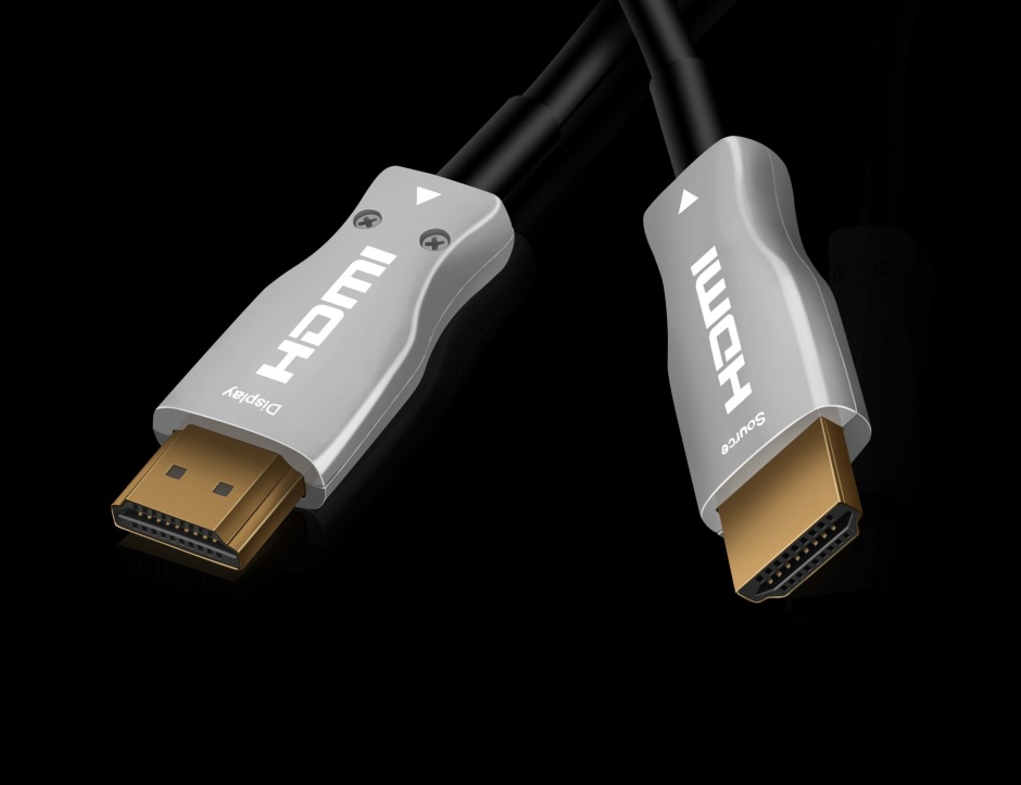 Imagine Cablu HDMI Activ Optical (AOC) 4K@60Hz 15m T-T Negru