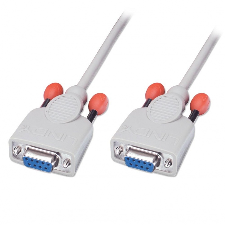 Imagine Cablu Serial RS232 Null Modem M-M 2m, Lindy L31573