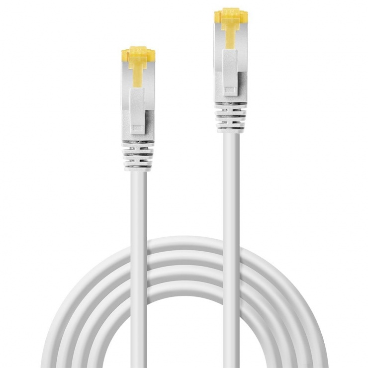 Imagine Cablu de retea S/FTP cat 7 LSOH Alb 20m, Lindy L47330