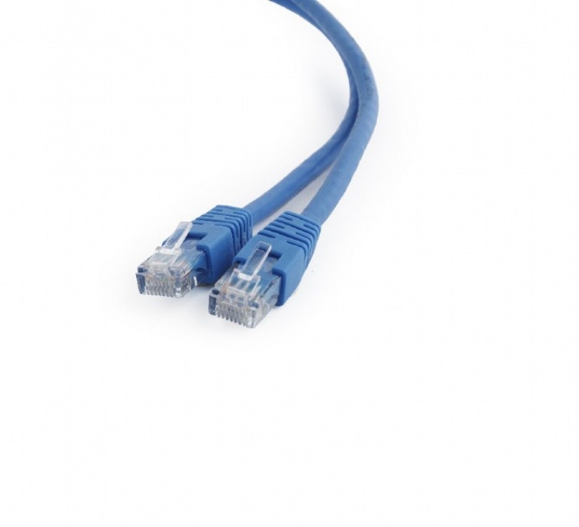 Imagine Cablu de retea RJ45 0.25m cat 6 UTP Albastru, Gembird PP6U-0.25M/B
