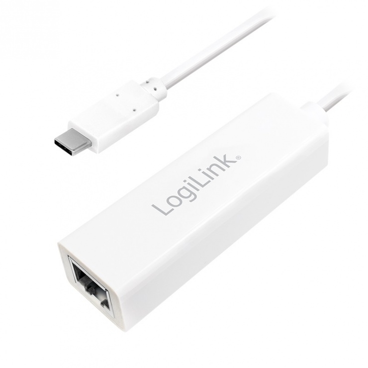 Imagine Adaptor USB 3.1-C la RJ45 Gigabit, Logilink UA0238