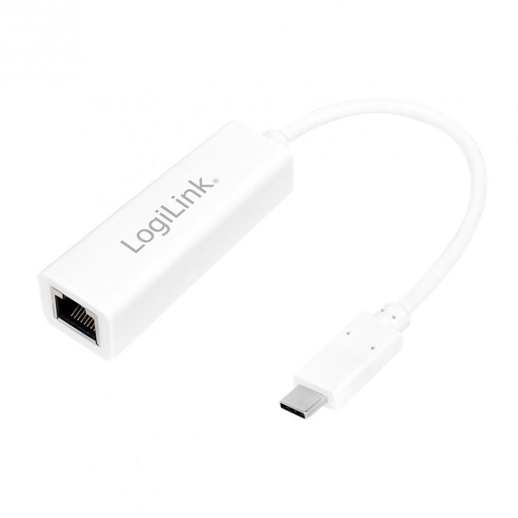 Imagine Adaptor USB 3.1-C la RJ45 Gigabit, Logilink UA0238