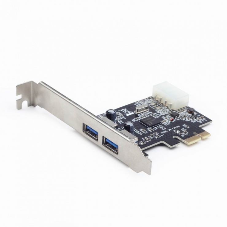 Imagine PCI Express USB 3.0, 2 porturi, Gembird UPC-30-2P