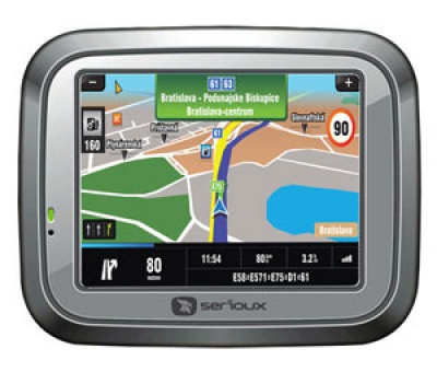 Imagine Car Navigator Serioux UrbanPilot Q408, Romania
