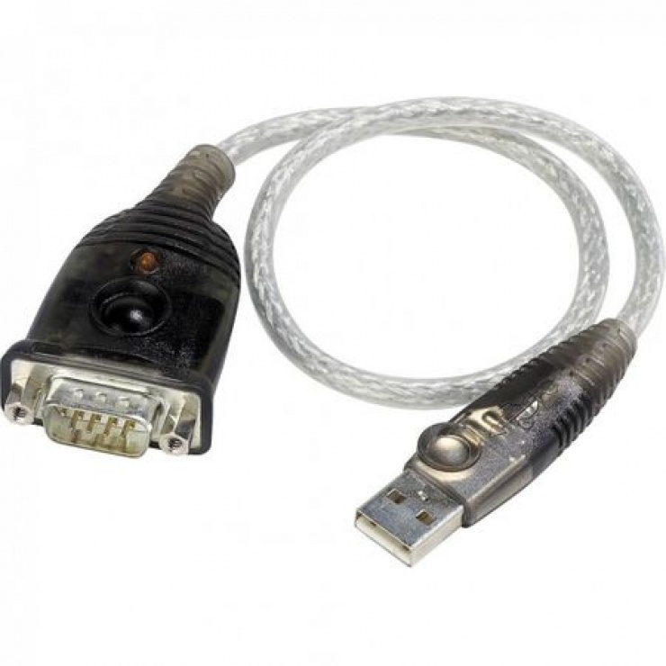 Imagine Cablu USB la Serial RS232 0.3m, ATEN UC232A
