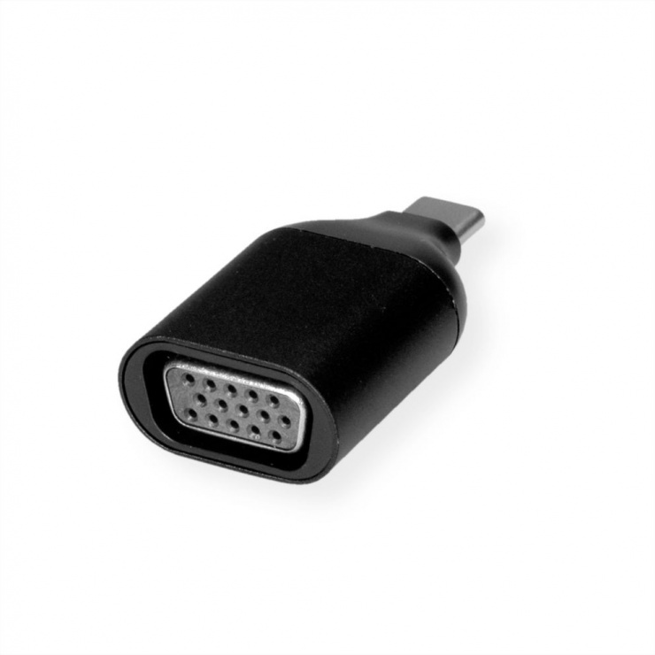 Imagine Adaptor USB-C la VGA T-M, Roline 12.03.3238