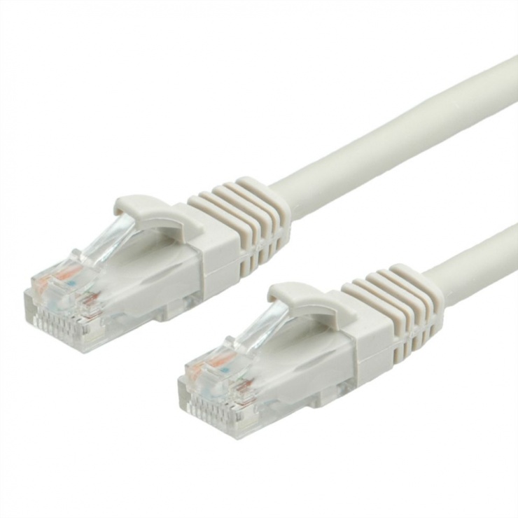 Imagine Cablu de retea RJ45 cat 6 UTP LSOH 0.5m Gri, Value 21.99.0200