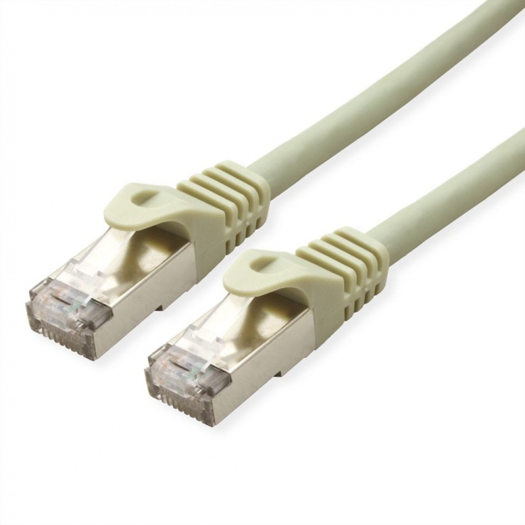 Imagine Cablu de retea S/ FTP LSOH Cat.6A fir solid Gri 70m, Value 21.99.0848
