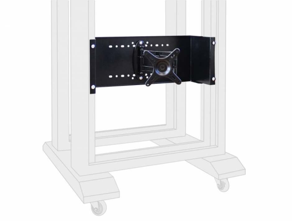 Imagine Suport monitor pentru cabinet 19"/4U, Delock 42629