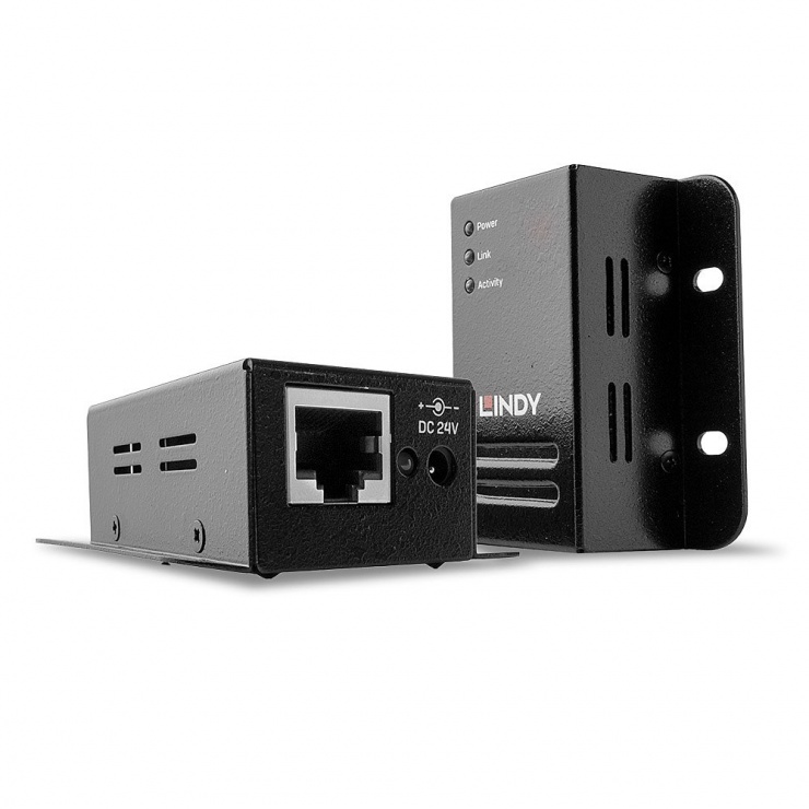 Imagine Extender USB 2.0 prin cablu RJ45 LAN 50m, Lindy L42680