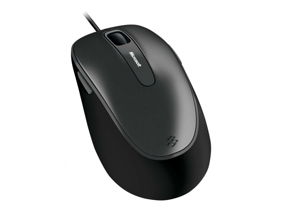 Imagine Mouse USB BlueTrack Comfort 4500 negru-gri 5 butoane, Microsoft 