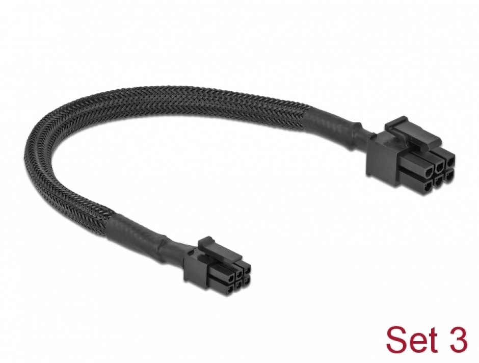 Imagine Set 6 cabluri alimentare pentru Mac Pro 2019, Delock 86735