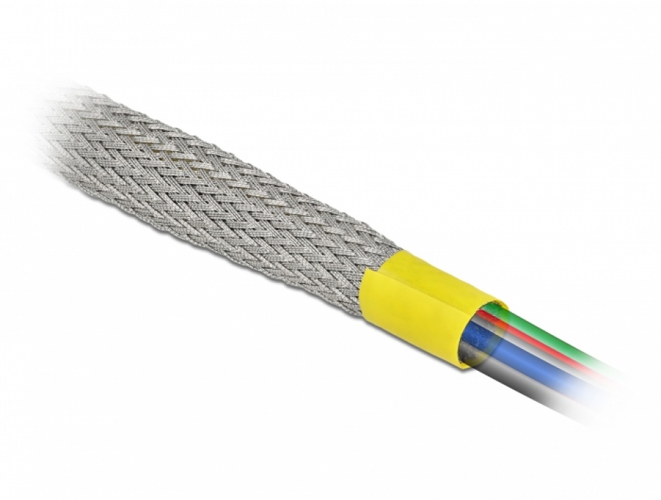 Imagine Plasa pentru organizarea cablurilor EMC 2m x 10 mm, Delock 20788