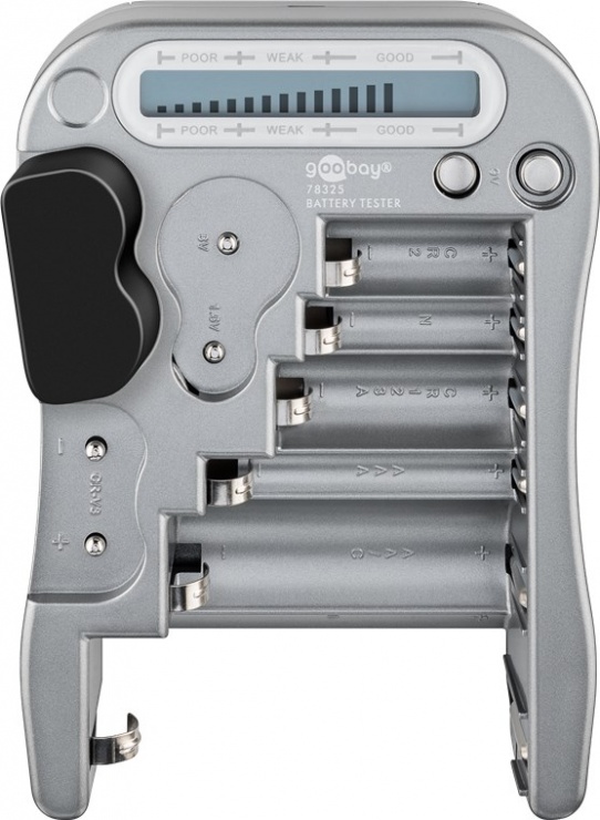 Imagine Tester LCD baterii cu afisaj, Goobay G78325