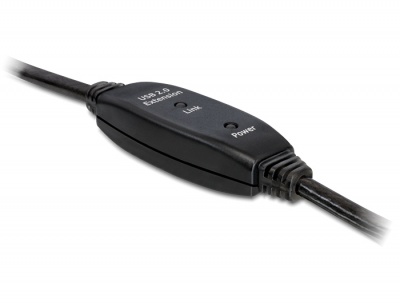 Imagine Cablu activ USB 2.0 A - B (T-T) 15M, Delock 82734