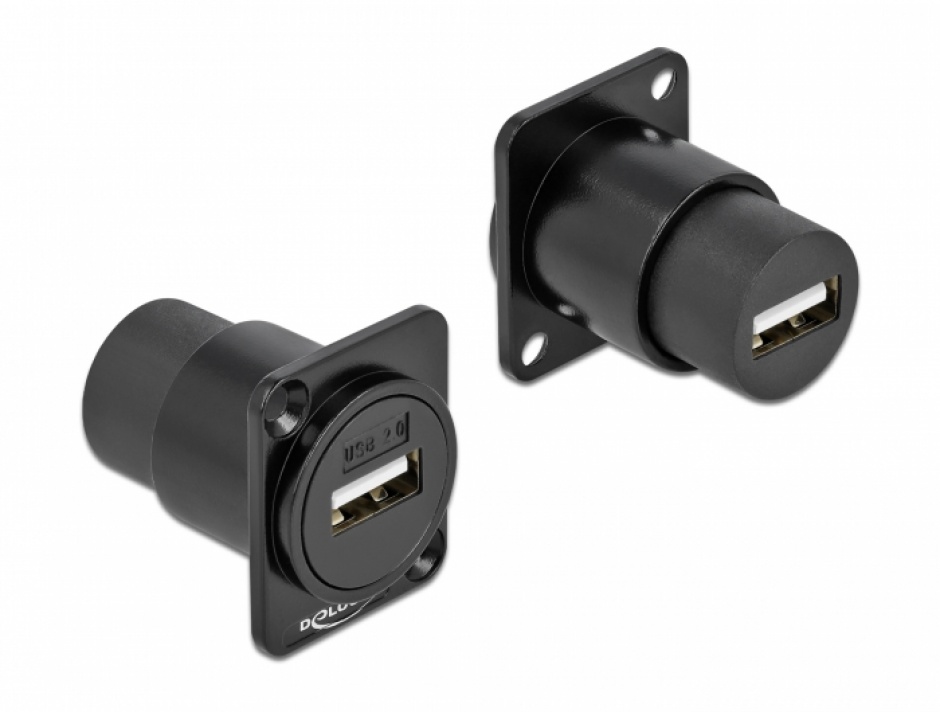 Imagine Modul D-type USB 2.0-A M-M, Delock 86784