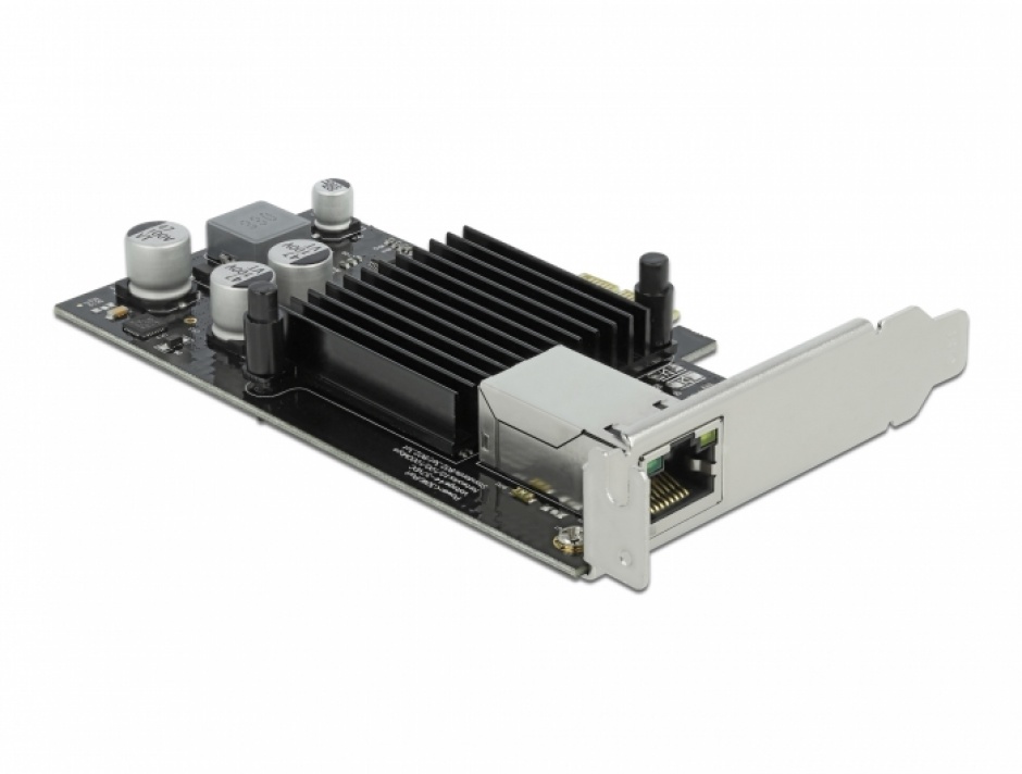 Imagine Placa PCI Express la 1 x Gigabit LAN PoE+ i210, Delock 89574 