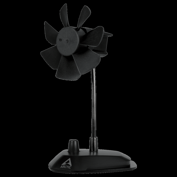 Imagine Ventilator cu montare birou USB Negru, Arctic ABACO-BRZBK01-BL