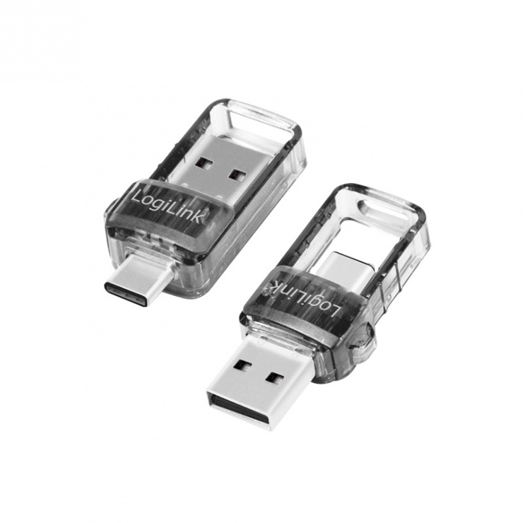 Imagine Adaptor USB Type-C/USB-A bluetooth v5.0, Logilink BT0054