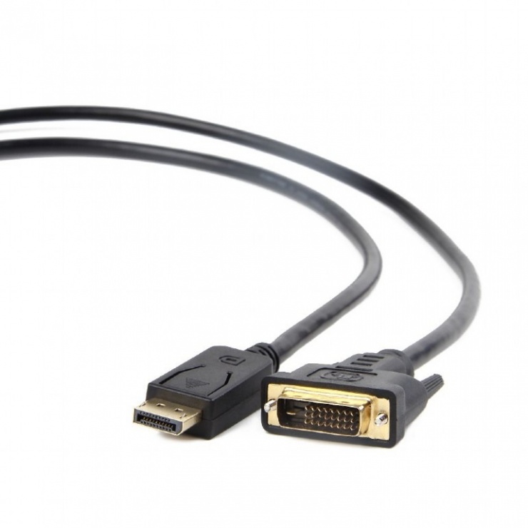 Imagine Cablu Displayport la DVI T-T 1.8m, Gembird CC-DPM-DVIM-6