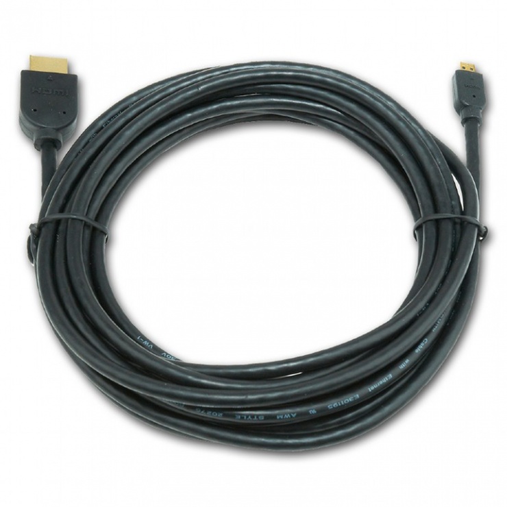 Imagine Cablu HDMI la micro HDMI-D 3m, Gembird CC-HDMID-10