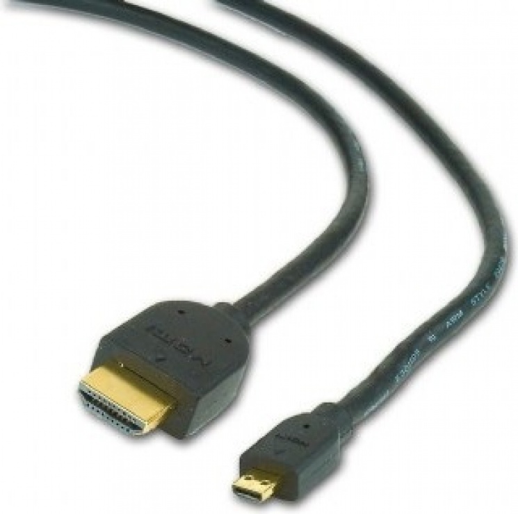 Imagine Cablu HDMI la micro HDMI-D 1.8m, Gembird CC-HDMID-6