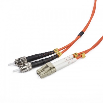 Imagine Cablu fibra optica LC-ST duplex multimode 5m , Gembird CFO-LCST-OM2-5M
