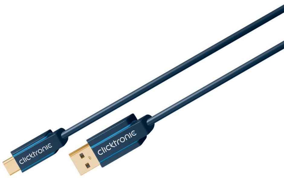 Imagine Cablu USB 3.1-C la USB-A T-T 3m, Clicktronic CLICK45126
