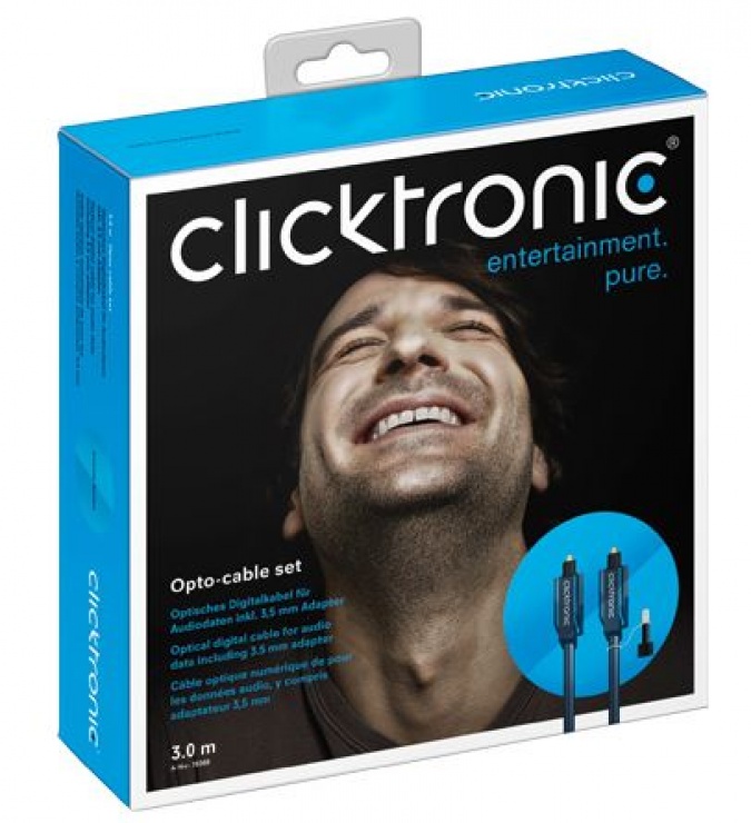 Imagine Cablu audio optic Toslink SPDIF 15m, Clicktronic CLICK70374