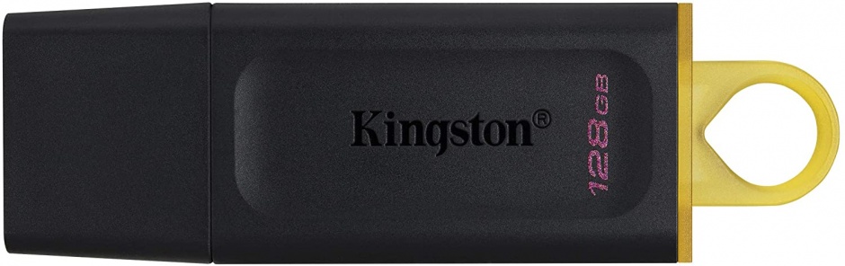 Imagine Stick USB 3.2 Gen1 Data Traveler Exodia 128GB Negru + Galben, Kingston DTX/128GB