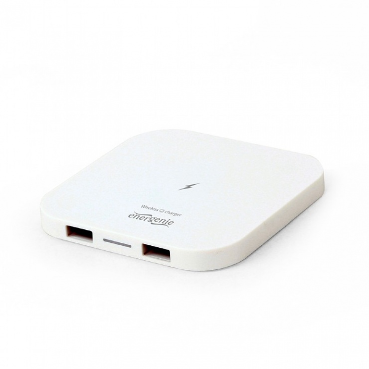 Imagine Incarcator wireless Qi 5W, Gembird EG-WCQI-02-W
