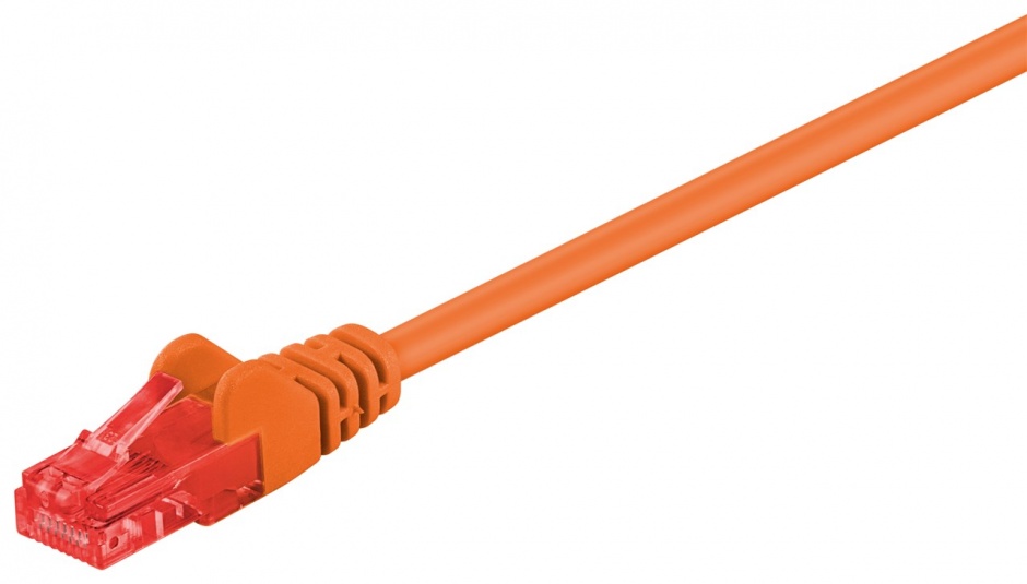 Imagine Cablu de retea RJ45 cat 6 UTP Orange 10m, Goobay G95265