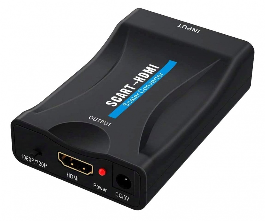 Imagine Convertor audio video SCART la HDMI Full HD, khscart02