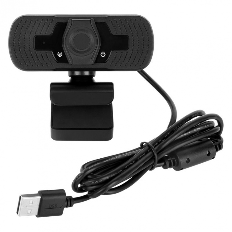 Imagine Camera web Full HD cu microfon, KOM1056