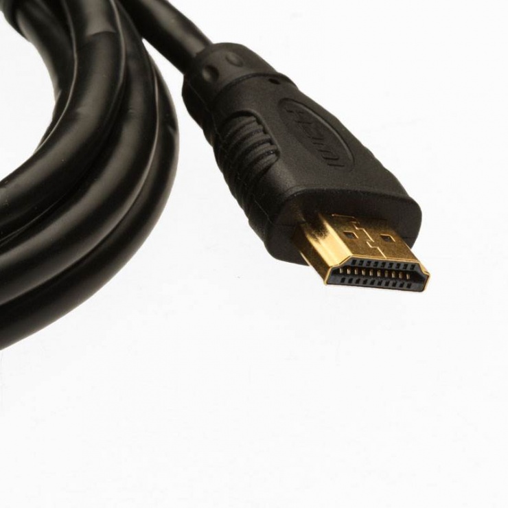Imagine Cablu HDMI v1.4 4K@30Hz 15m T-T Negru, kphdmi15