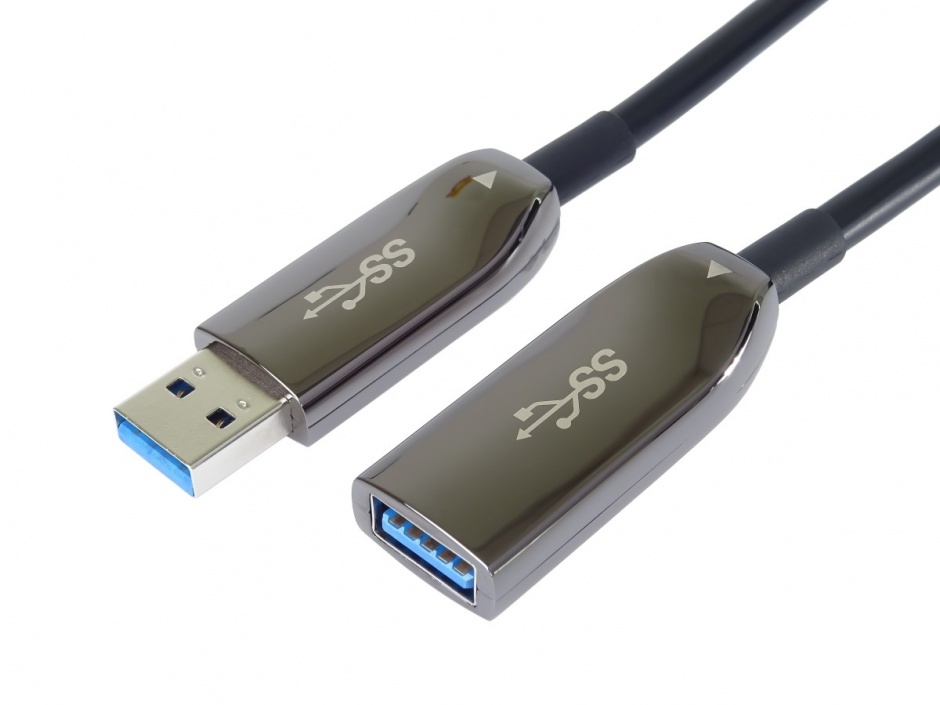 Imagine Cablu prelungitor activ USB 3.0 AOC T-M 15m, ku3opt15
