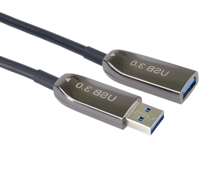 Imagine Cablu prelungitor activ USB 3.0 AOC T-M 10m, ku3opt10