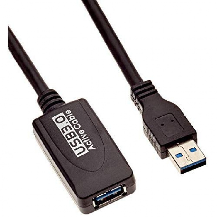 Imagine Cablu prelungitor activ USB 3.0 T-M 15m, KU3REP15