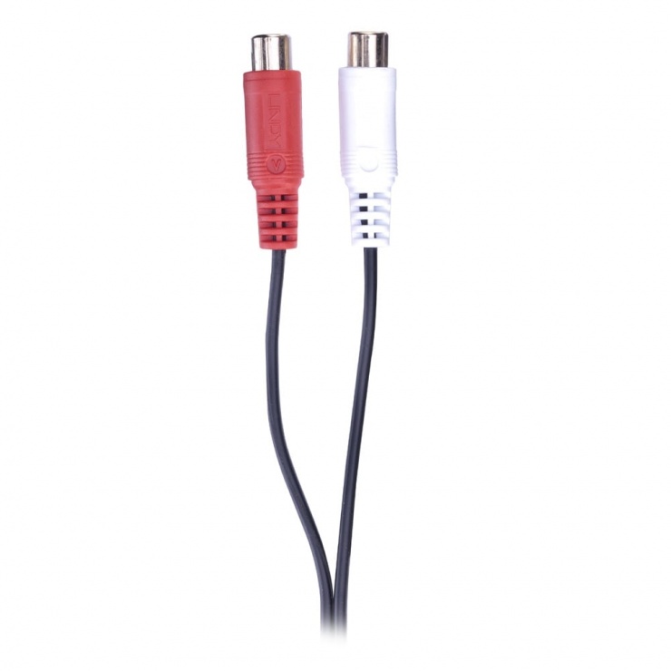 Imagine Cablu prelungitor audio 2 x RCA la 2 x RCA T-M 10m, Lindy L35674